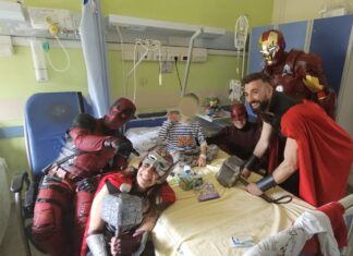 I Supereroi all’Ospedale di Ravenna