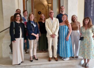 Delegazione della grande stampa internazionale in visita oggi ai Musei Byron e del Risorgimento