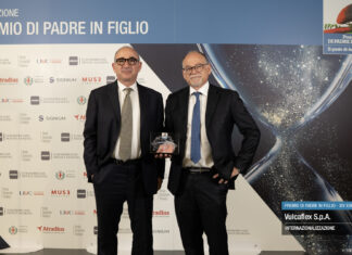 Vulcaflex conquista il Premio per l’Internazionalizzazione alla XIV Edizione del Premio “Di Padre in Figlio”