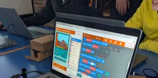 Entusiasti i giovani partecipanti al progetto “Gamecraft”