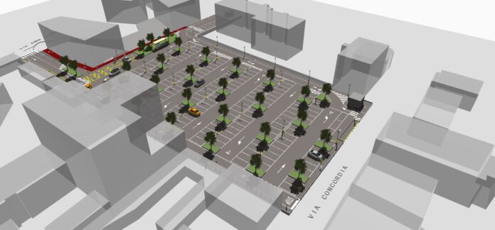 Rendering nuova piazza XIII Giugno - Lugo (1)