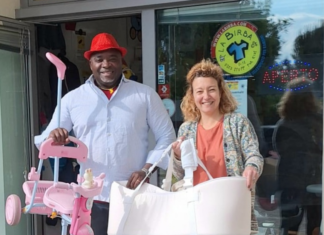 Importante donazione allo Sportello del Sorriso da parte del negozio La Birba