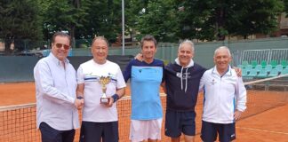 Tennis Club Faenza: la squadra Over 60 vince il titolo regionale