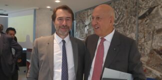 Antonio Patuelli rieletto per acclamazione presidente della Cassa di Ravenna: i complimenti di Giorgio Guberti