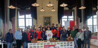 Bagnacavallo: festa in municipio per la nea promossa società di calcio