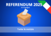 REFERENDUM POPOLARI DELL’8 E 9 GIUGNO 2025: Informazioni sul voto per gli elettori del Comune di Ravenna
