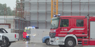 Nuovo infortunio sul lavoro: Cade dal ponteggio alto tre metri, operaio in gravi condizioni