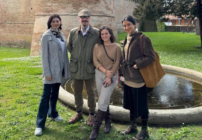 Daniela Pini, Mattia Galli, Sofia Baldi Pighi e Vica Pacheco