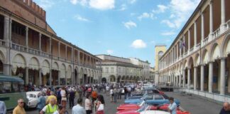 Grande raduno di auto storiche a Faenza