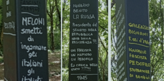 Ancisi (LpRa-Lega-PdF): Contro Meloni, la Russa e Bignami ingiurie infamanti su pali della luce.