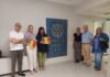 Il Rotary Club dona un mosaico al Cmp di Ravenna