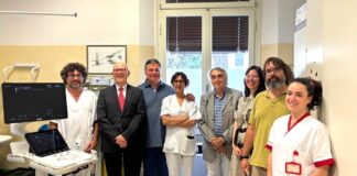 “Umberto I” di Lugo: consegnato un nuovo ecografo al reparto di Endocrinologia