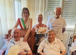 Massa Lombarda: festeggiati i 101 anni di Carlo Ricci