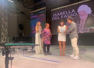 La faentina Isabella Del Fagio premiata ad Anacapri al Premio Lauzi