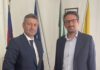 Il sindaco Alessandro Barattoni incontra il neo questore Gianpaolo Patruno