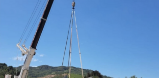 Arriva il nuovo ponte per la frazione di Isola: varata la struttura sul Senio