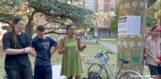 Presidio “antifascista” agli Speyer: “La chiamata alla ‘giustizia fai da te’ a noi non piace”