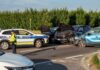 Faenza. scontro tra tre auto sulla via Emilia: tre feriti, traffico in tilt