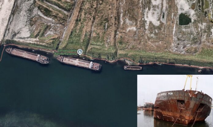 cimitero navale - Ravenna