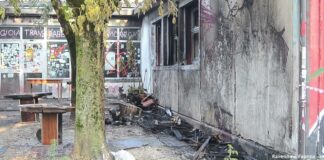 Altro incendio doloso allo Spartaco: fiamme all’alba, intervengono i Vigili del Fuoco e la Questura