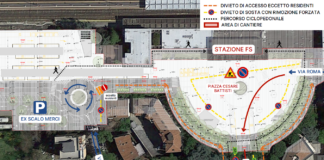 Faenza: modifiche alla viabilità in piazza Cesare Battisti per la realizzazione della segnaletica orizzontale e verticale