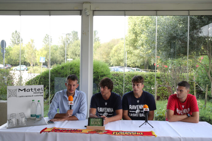 RAVENNA 21/08/2025. PRASI' BASKET RAVENNA. Presentati 2 nuovi giocatori