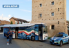 Il Pullman azzurro della Polizia di Stato in tour a Cervia