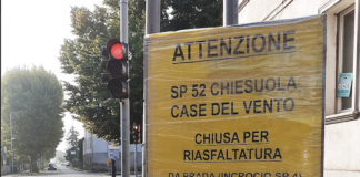 Nuovo asfalto in via Chiesuola: la strada fu danneggiata dall’alluvione