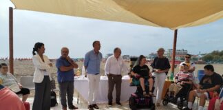 Cervia: Inaugurata oggi la Spiaggia libera accessibile