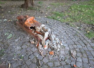 Smentita la vandalizzazione di Bacco: è stato lo stesso Giorgio Palli a distruggere l’opera