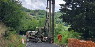 Ricostruzione post alluvione, proseguono i lavori sulla strada provinciale 63 Valletta-Zattaglia