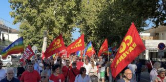 Ravenna, in 600 al corteo per Gaza: sindacati e lavoratori chiedono lo stop alle armi