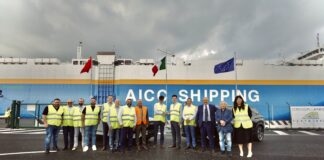 Arrivata la nave AICC HUANGHU