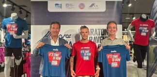 It’s Time to Run”: la t-shirt ufficiale della Maratona di Ravenna Città d’Arte 2025