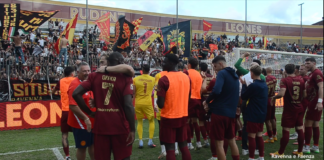Il Ravenna festeggia di nuovo con i tifosi: vittoria per 1-0 sulla Ternana