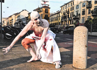 ROGO: performance di teatro, musica e pittura nell’Arena Spada di Brisighella