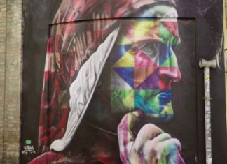 Donati (Viva Ravenna) chiede interventi per salvaguardare il murales di Dante in via Pasolini