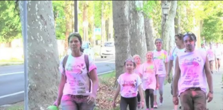 Corsa colorata a Voltana