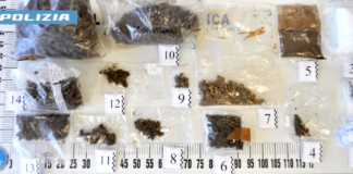 Sorpreso agli arresti domiciliari con 2 Kg di hashish e 1 Kg di cocaina