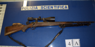 Armi ritrovate in un terreno agricolo: una era stata rubata a Bologna