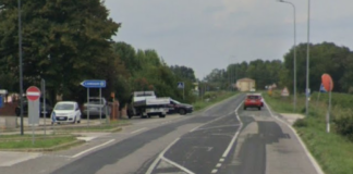 Una rotatoria per rallentare i mezzi in transito su via Sant’Alberto