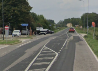 Una rotatoria per rallentare i mezzi in transito su via Sant’Alberto