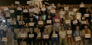 Flash mob contro il festival Acqua: i Comitati alluvionati contro le strumentalizzazioni politiche