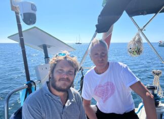 Il senatore Croatti e il ravennate Biasioli a bordo della Global Sumud Flotilla
