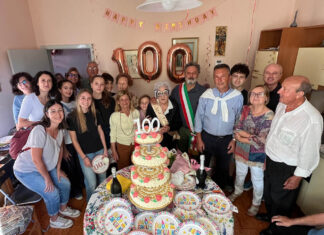 Festeggiati a Bagnacavallo i cento anni di Dirce Castellucci