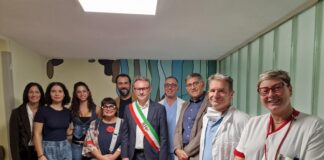 Inaugurata in ospedale la nuova opera della sala d’attesa per gli ambulatori dell’Area medica
