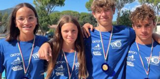 Nuoto Sub Faenza: sette vittorie e tante altre medaglie piovono dal Trofeo Città di Rimini