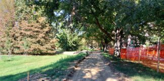 Proseguono i lavori di riqualificazione al Parco Baden Powell: nuova viabilità ciclopedonale e nuovi punti luce