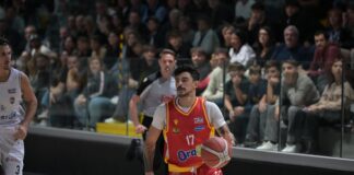 Basket: Decisivo l’ultimo quarto per la vittoria di Caserta, buona prova dell’OraSì al PalaPiccolo (80-72)