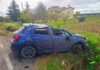 Russi: Auto finisce nel fosso e si ribalta, 52enne in ospedale